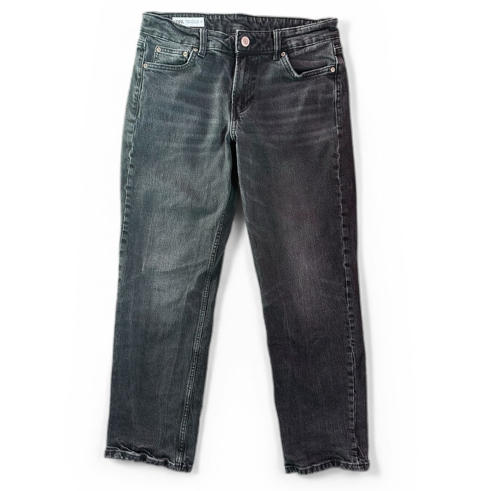 ZARA Women’s Denim Jeans Size 6 (EUR 38) Gray Wash